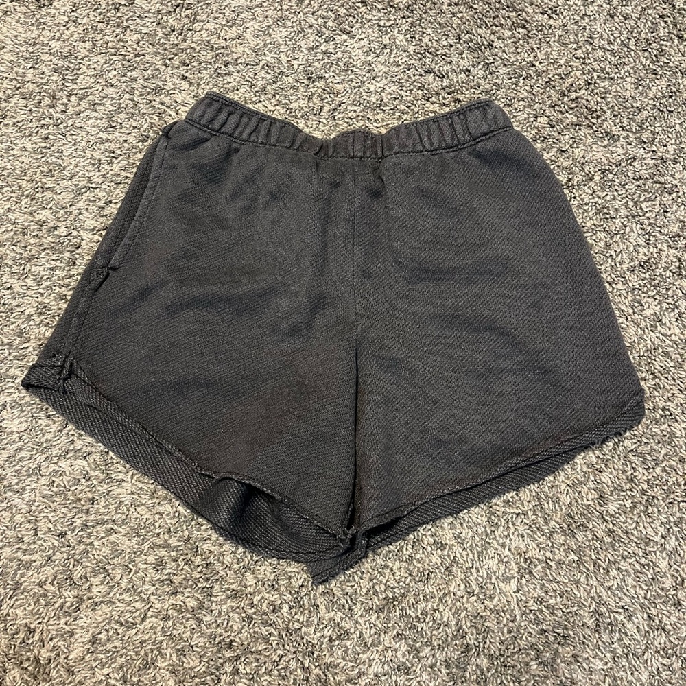 aerie grey lounge shorts —size x-small